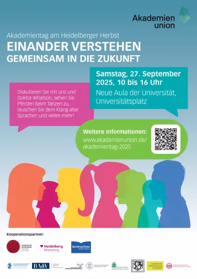 Affiche de la journée de l'Académie 2025 lors du « Heidelberg Autumn Festival »