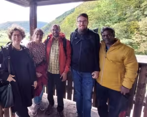 Photo de groupe de l'équipe