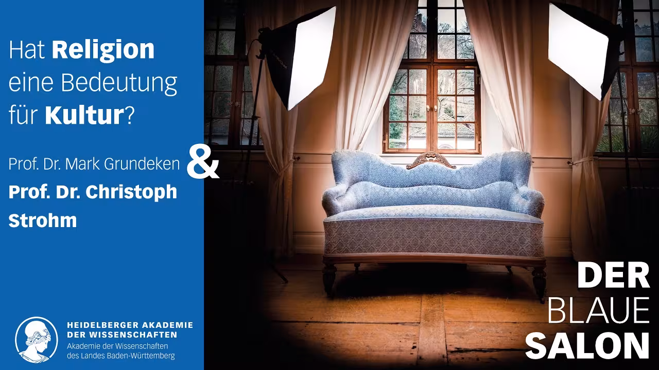  La religion a-t-elle une importance pour la culture ? | L'historien de l'Église Christoph Strohm au Salon bleu 