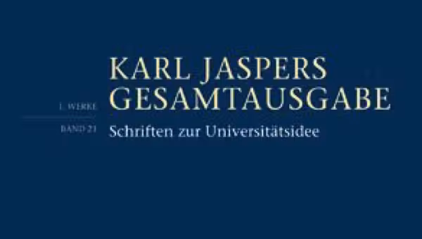 Édition complète des œuvres de Karl Jaspers